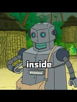 Bender becomes a wooden robot #futurama