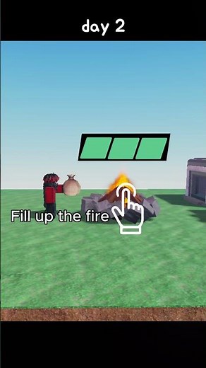 2D interactive 99 nights in a forest #roblox #rblx #99nightintheforest #2d #interactive