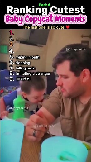 Part 4 👶 Ranking Best Baby Copying Parents Moments 😂😍 | Try Not To Smile