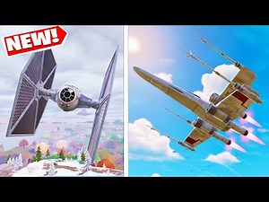 New X-Wing Starfighter & TIE Fighter Locations in Fortnite Star Wars