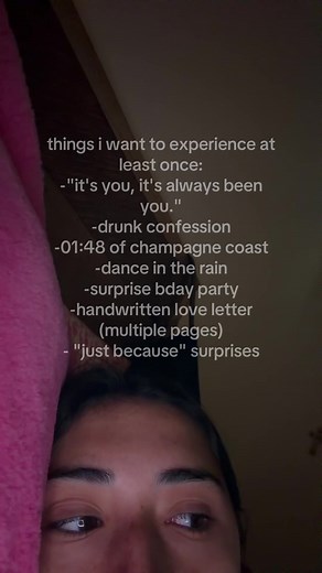 Things I Want to Experience at Least Once
