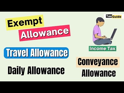 Section 10(14)(i) Exempt Allowances | Travelling allowance exemption | Conveyance allowance exempt