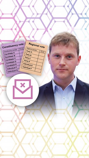 How does the voting system work for the upcoming Scottish Parliament election? 🗳 The BBC’s Connor Gillies looks at how your vote counts on 6 May. | BBC Scotland News