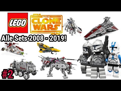 TEIL 2! | Alle LEGO Star Wars The Clone Wars Sets | 2008- 2019 | Teil 2 Brickstory