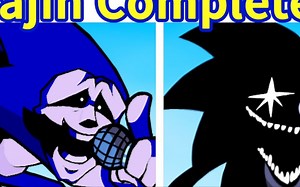 (更新新内容)Friday Night Funkin'VS Majin Sonic Final UpdateHARD Creep Majin Completed