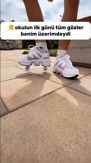 🛼✨ For those looking for roller skates: This product is both a sports shoe and a roller skate!