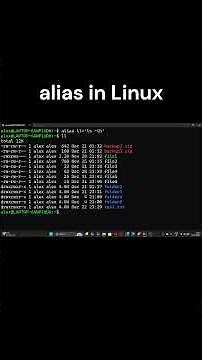 Create Shortcuts for Commands | Linux Tips for Beginners #LinuxCommands#AliasCommand#LinuxTutorial