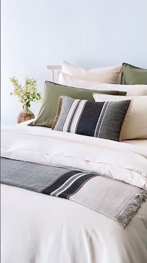 Cosy up this autumn with Cotton bed linen and Bodrum Linen | George Street Linen