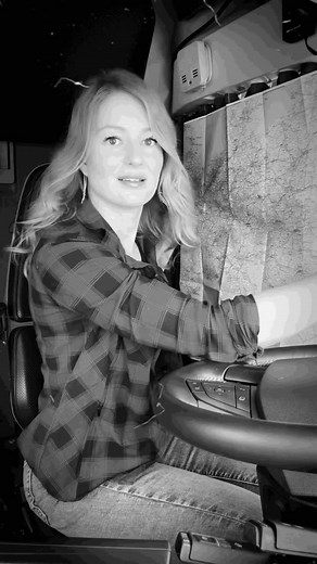 Iwona Blecharczyk on Instagram: "How did you find your way before sat navs and apps? Share your best old-school trucking story in the comments!"
