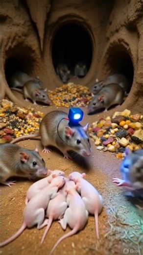 “Rat Burrow POV: Inside a Hidden Underground Colony”| #ai#microsoft #rat