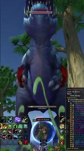 Where to find and tame Primal Devilsaur (blue) #foryoupage #foryou #hunter #pets #wow #gaming