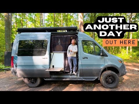 Van Life Unfiltered | A Real Day Living in my Van