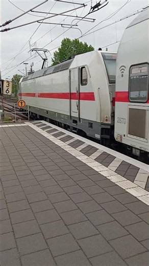 IC2 Baureihe 146 DB Fernverkehr in Braunschweig Train - Zug #shorts