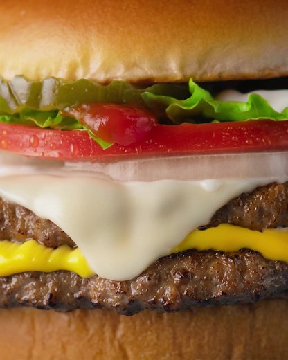 3 comments | With our New Signature Stackburger menu, we’ve got the perfect cheeseburger for everyone. Six, mouth-watering varieties including our FLAMETHROWER - with a double stack of two 100% Seasoned Real Beef patties, spicy melted pepper jack and more.  #HappyTastesGood | Dairy Queen | Facebook