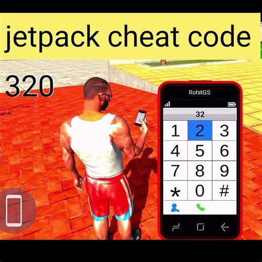 jetpack cheat code#Indian bike rider 3D game