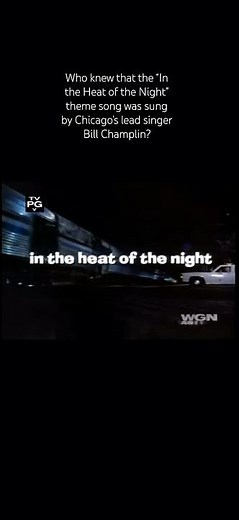 “In the Heat of the Night” theme song by Chicago’s Bill Champlin #80s #shorts #intheheatofthenight