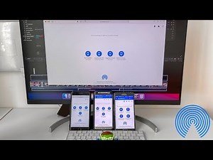 Enviar archivos de Android a iOS y viceversa rápidamente | AirDrop para CUALQUIER dispositivo