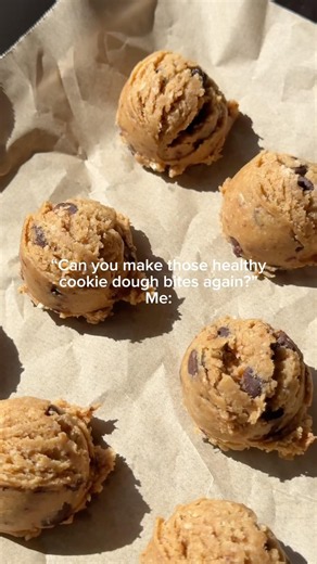 Healthy Cookie Dough Bites