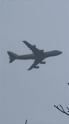 Boeing VC-25A “Air Force One” Leaves Cincinnati Carrying the President!