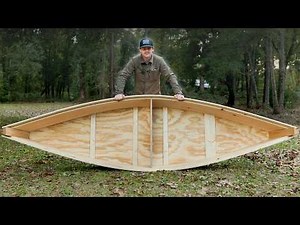 I Built a $200 Boat From Construction Lumber