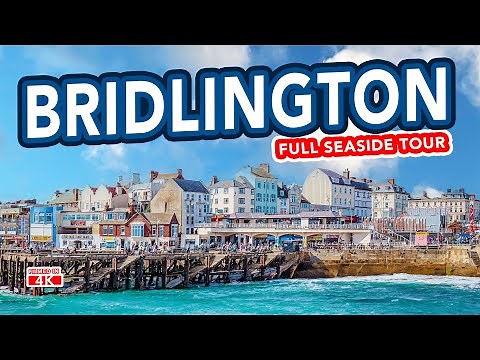 BRIDLINGTON | Tour of the holiday seaside town of Bridlington England