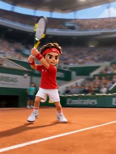 🎾 Nadal vs Federer! | Epic Tennis Match for Kids 🏆