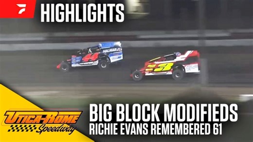Highlights | 2025 Richie Evans Remembered 61 at Utica-Rome Speedway