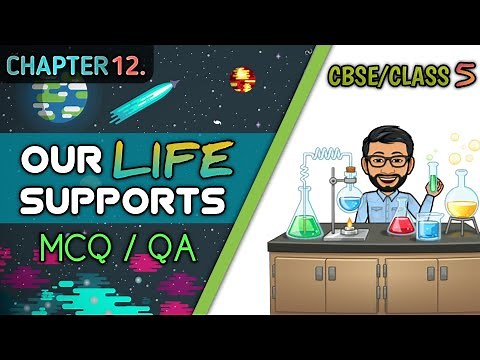 CBSE Class 5 Science | Chapter 12 | Our Life Supports | MCQ | Questions and Answers #cbse #science