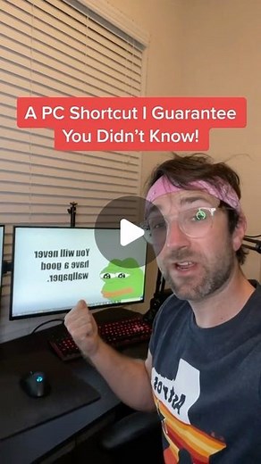 Matty McTech on Instagram: "Did you know about this shortcut? If you are on Windows 10 then you can use this shortcut to create a new virtual desktop. This is perfect for anyone with only 1 monitor or if you want to separate two workspaces. I’ve also been told that Windows 11 has a button in the taskbar to manage all of your PCs virtual desktops. I really need to upgrade. Enjoy!"