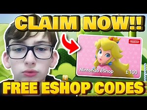 Free Nintendo Gift Card Codes 2025 🎁 How to get $100 FREE Nintendo eShop Codes *EASY TRICK*