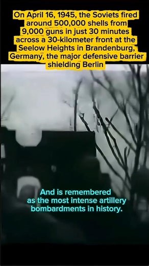 Record, Most Intense Shelling #shorts #history