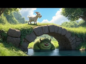 The Three Billy Goats Gruff | Classic Kids Song & Animated Fairy Tale