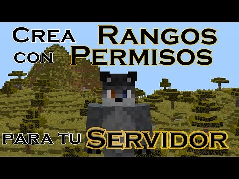 Crea Rangos con Permisos para Tu Servidor de Minecraft | #Plugins3 |