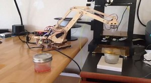 Automated Home Manufacturing Combining 3D Printing With Robotics