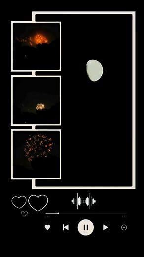 🎆 Fireworks, 🌙 moonlight, 👨‍👩‍👧‍👦 family — perfect night ✨ | Annie Do