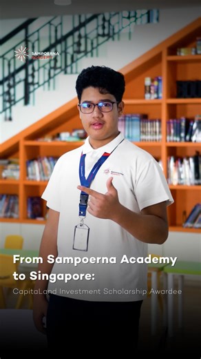 Sampoerna Academy on Instagram: "What an amazing achievement by our Grade 10 student, Jayden Lee Jeishen! He was awarded a scholarship by CapitaLand Investment to continue his studies in Singapore. This is the culmination of years of hard work, dedication, and the unending support of his teachers and family. Watch the full video to hear more on how Jayden feels about this milestone and how Sampoerna Academy prepared him for this! Congratulations once again, Jayden, we are so proud of you! #IGNIT