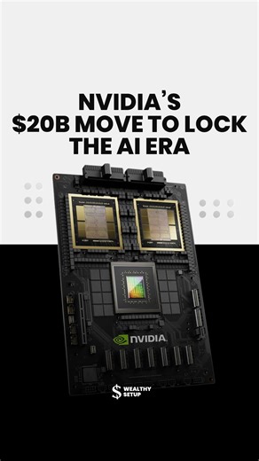 Roman Shumeiko on Instagram: "Nvidia just made the largest acquisition in its history — a reported $20 billion move for Groq, the AI chip startup founded by engineers who helped build Google’s TPU. On paper, Groq remains “independent.” In reality, Nvidia takes what matters: the talent and the architecture. Groq’s engineers and their ultra-low-latency inference chips slide under Nvidia’s strategic control without triggering immediate antitrust alarms. This isn’t expansion — it’s containment. Groq