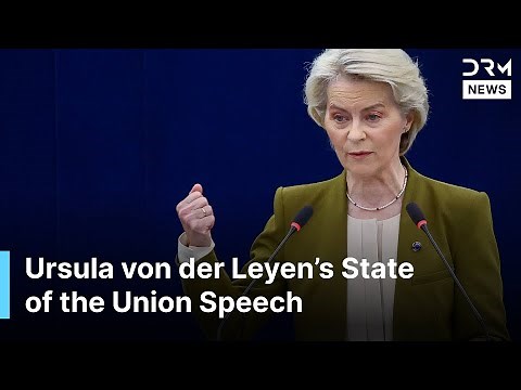 FULL SPEECH: Ursula von der Leyen Delivers Historic State of the European Union Address 2025 | AC1G