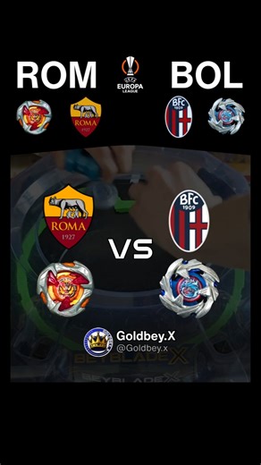 #beyblade #europaleague #roma #bolognafc #romabologna