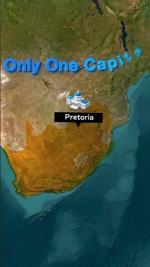 why south africa have 3 capitals 🤔🇿🇦