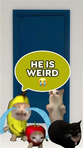 banana cat dramas - door game with happy cat apple cat and maxwell cat