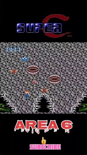Only PRO Players Survive This Super C Level 😳 #shorts #superc #contra #supercontra #gaming #nes