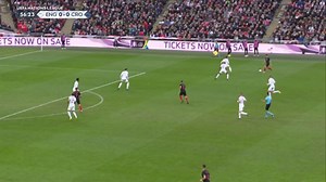 Kramaric goal (57) England 0-1 Croatia