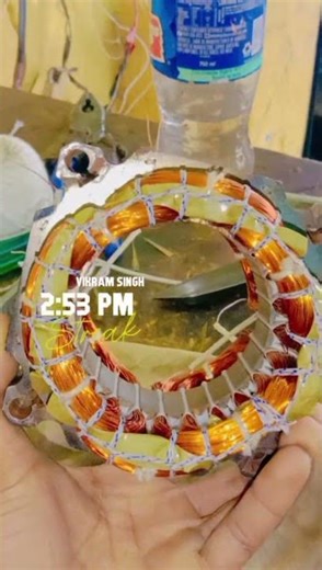 washing machine motor rewinding electric motor #viralvideo #electricalindia #electrical #shortvideo