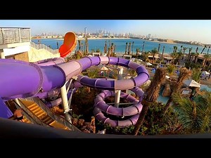 New Vortex Aqualoop Waterslide at Aquaventures Waterpark Dubai