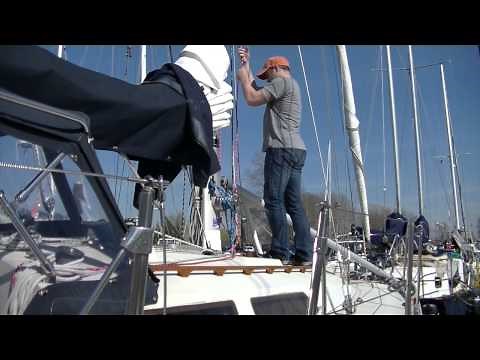 Life is Like Sailing - Spinnaker Pole Setup