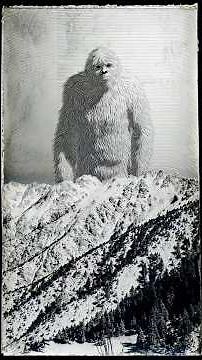 🏔️ LÉGENDE DU YÉTI : Le Mystère de l'Abominable Homme des Neiges Révélé ! 👣 #shortsfrançais