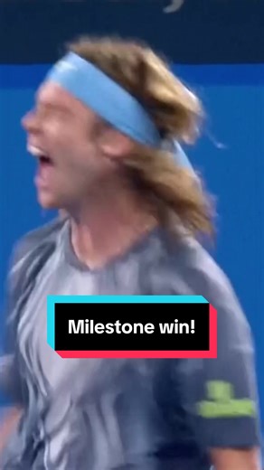 Andrey Rublev Wins Thrilling Quarter-Final Match