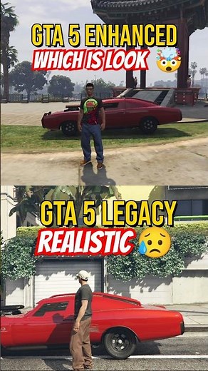 What is The Difference in GTA Enhanced vs Legacy #gaming #gta #enhanced #vs #legacy #trending