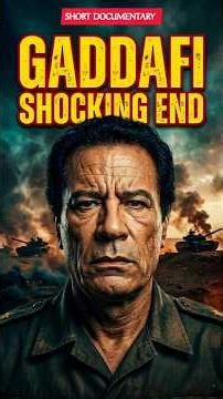 Gaddafi Ka Shocking End 😳 | 40 Years Rule. #mustwatch #viralcontent